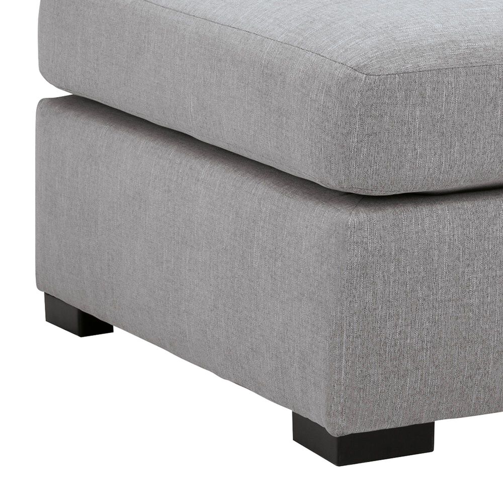 Ashley Lakepoint Oversized Accent Ottoman in Nickel, , large