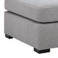 Ashley Lakepoint Oversized Accent Ottoman in Nickel, , large