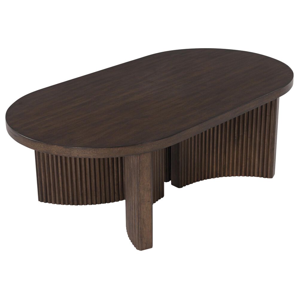 Ashley Korestone Coffee Table in Dark Brown, , large