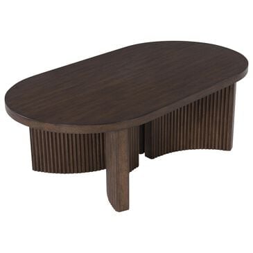 Ashley Korestone Coffee Table in Dark Brown, , large