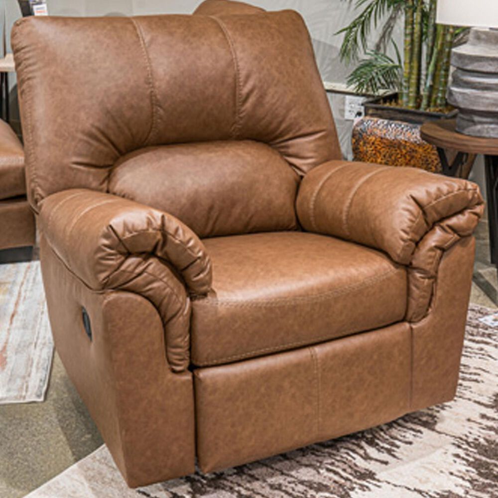 Ashley WillowBend Rocker Recliner in Caramel, , large