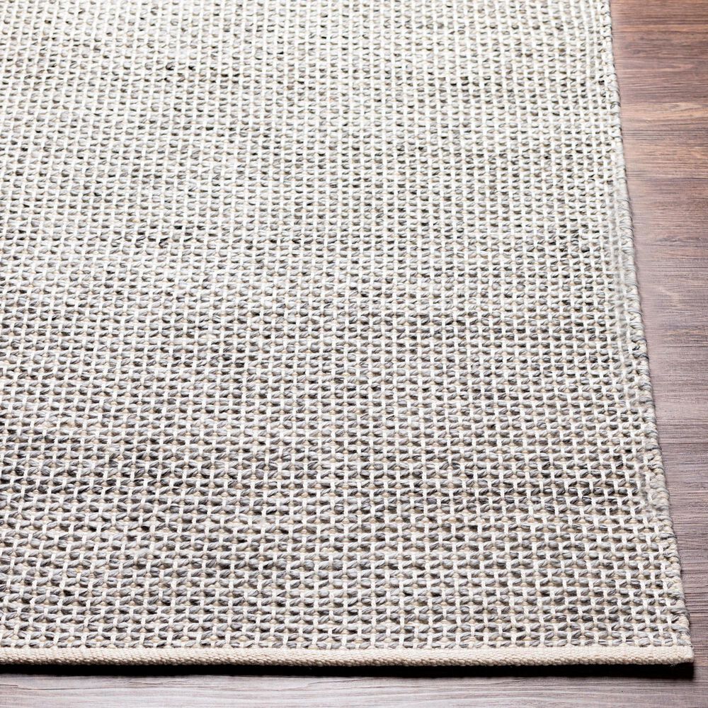 Surya Azalea Solid 10&#39; x 14&#39; Slate, Off White and Ink Blue Indoor/Outdoor Area Rug, , large