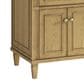 James Martin Vanities Lorelai 72" Double Vanity in Light Natural Oak with 3 cm Lime Delight Quartz Top, , large