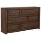 Riva Ridge Modern Loft 6-Drawer Dresser Only in Brownstone, , large