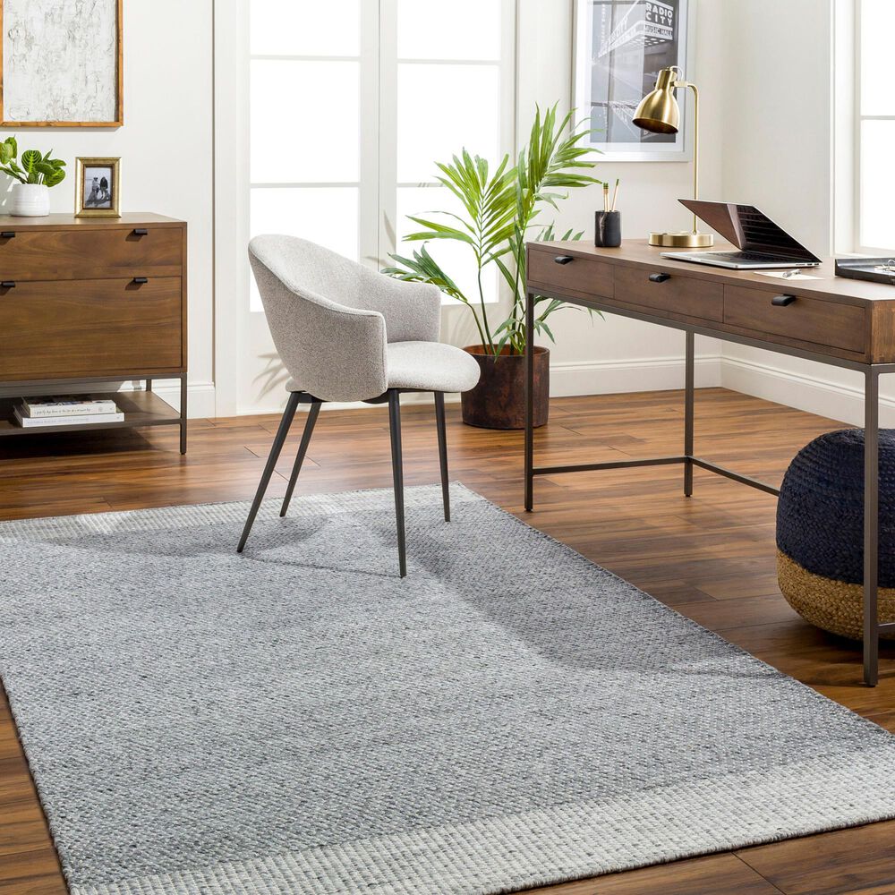 Surya Abby Slate and Denim 10&#39; x 14&#39; Area Rug, , large