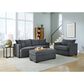 Peak Living Stationary Sofa in Patagonia Gunmetal, , large
