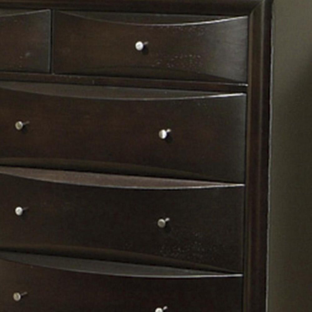 at HOME Dayton 9-Drawer Dresser and Mirror in Cappuccino, , large