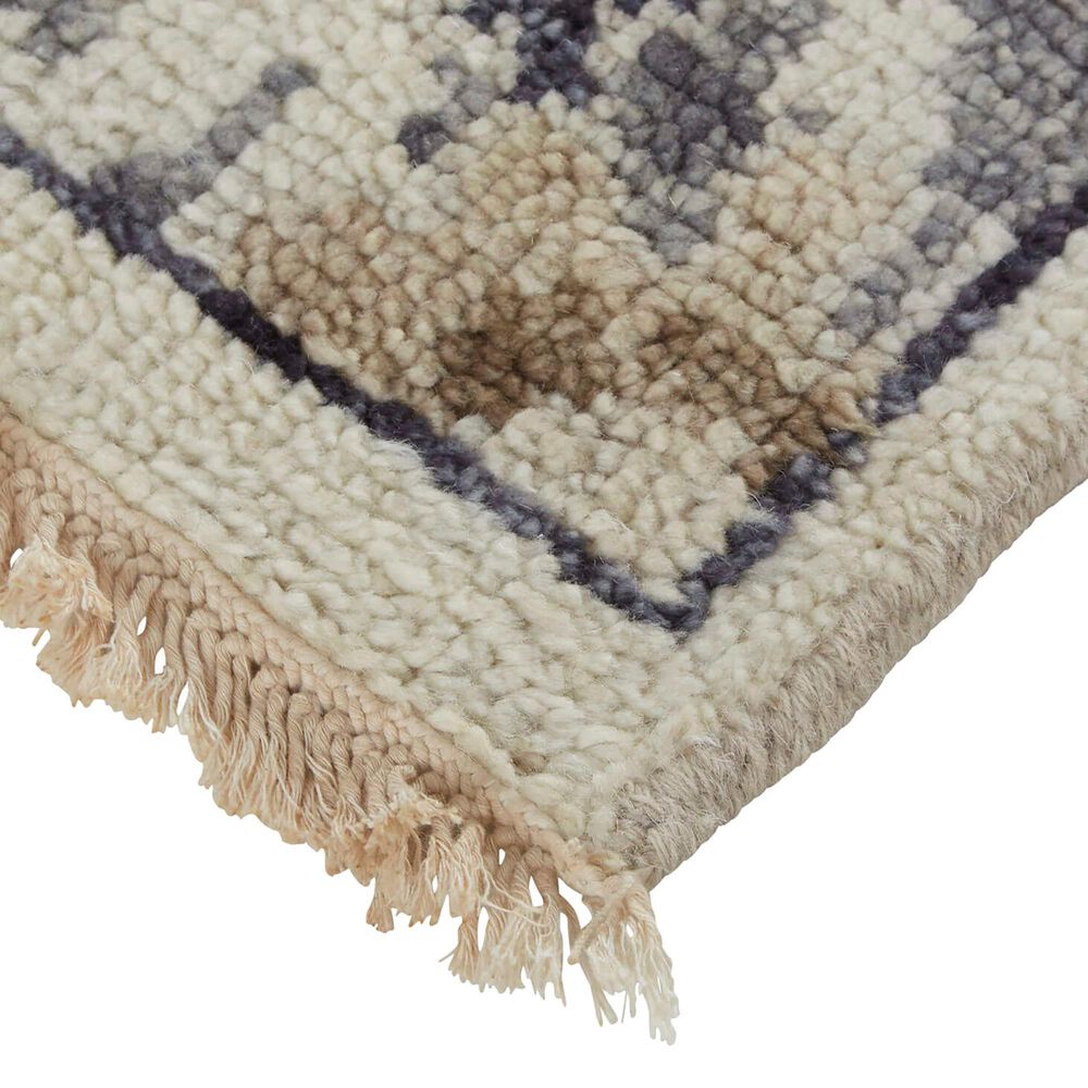 Feizy Beall 7&#39;9&quot; x 9&#39;9&quot; Gray and Brown Area Rug, , large
