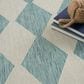 Nourison Positano Geometric Aqua 8" x 10" Indoor/Outdoor Area Rug, , large
