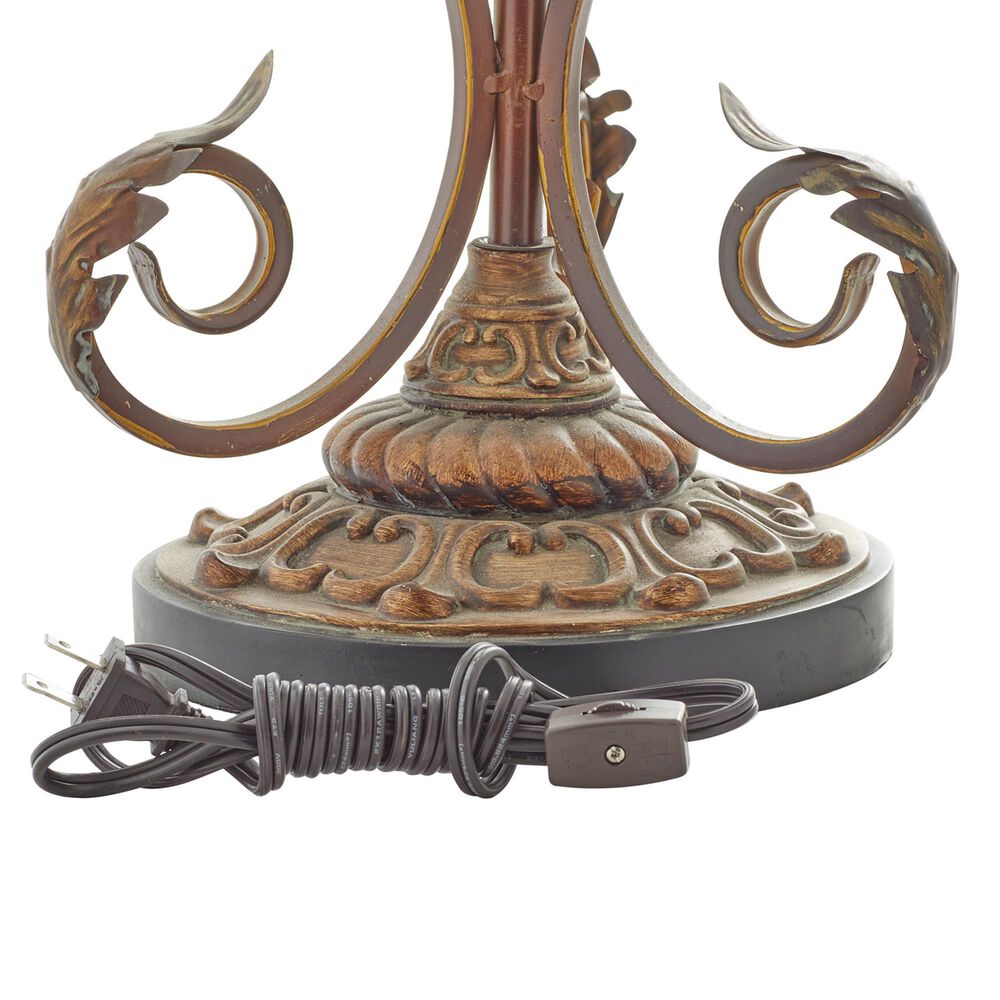 Maple and Jade 29&quot; Mediterranean Uplight in Dark Brown &#40;Set of 2&#41;, , large