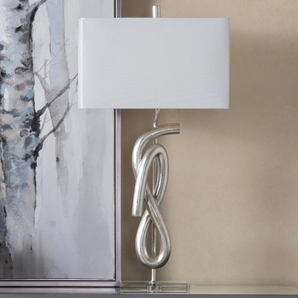 Crestview Collection Strider Table Lamp in Silver, , large