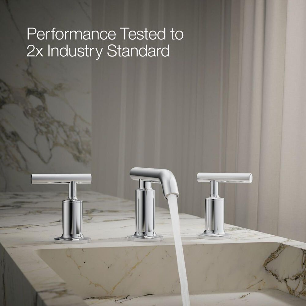 Kohler Purist Widespread Bathroom Sink Faucet in Polished Chrome, , large