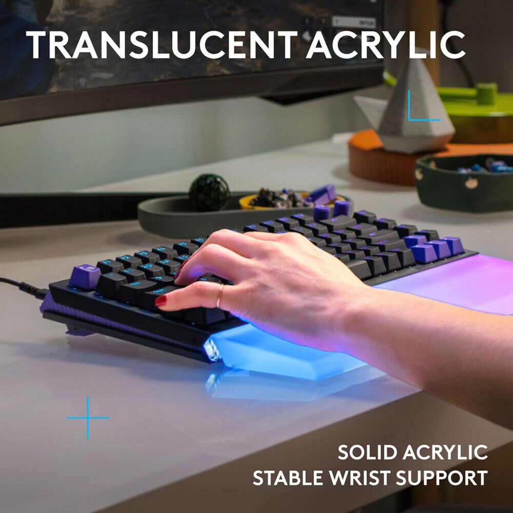 Logitech G512 X Palm Rest 98 Amplifying Palm Rest in Transparent, , large
