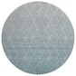 Dalyn Rug Company Lazio 8" Round Teal Area Rug, , large