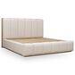 Urban Home Gardenia Queen Upholstered Bed in Chai, , large