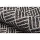 Momeni Como COM-4 4" x 6" Charcoal Area Performance Rug, , large