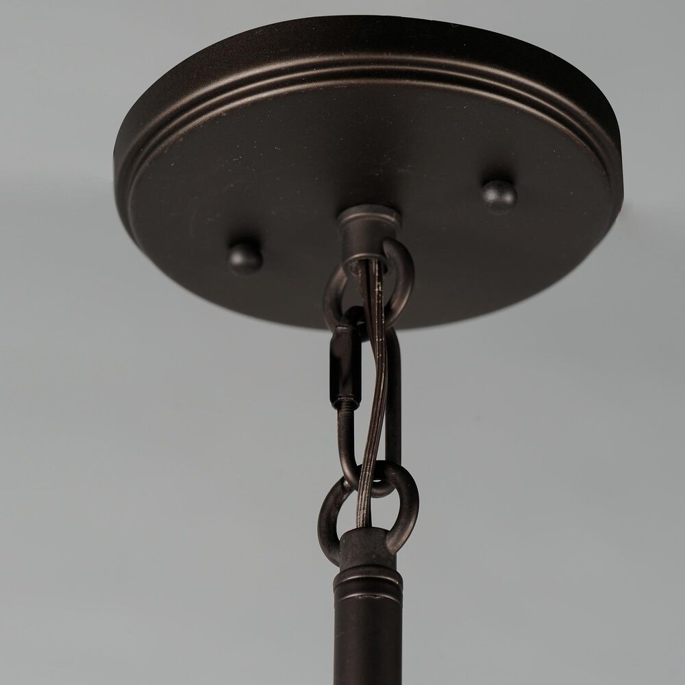 Maxim Lighting Trestle 1-Light Pendant in Oil Rubbed Bronze and Antique Brass, , large
