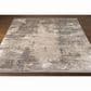 Surya Solar 10" x 14" Light Brown, Medium Gray, Charcoal and White Area Rug, , large