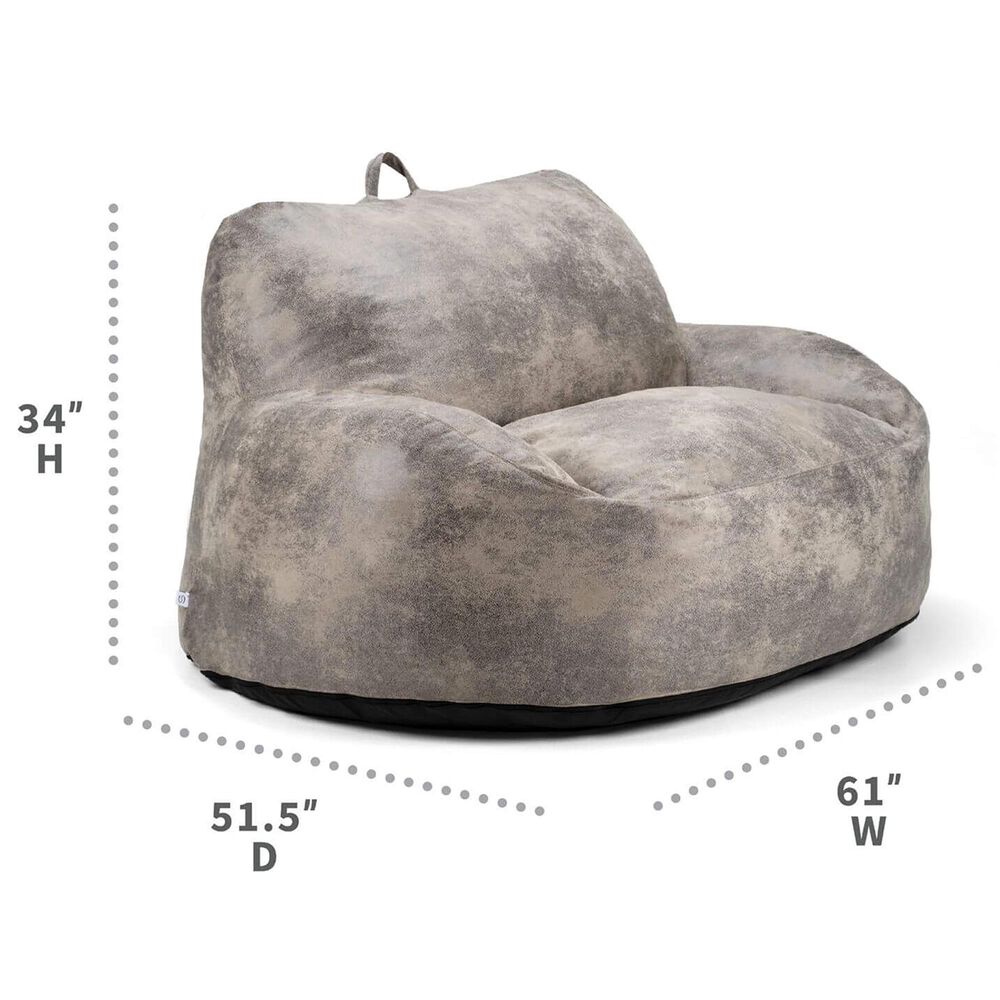 37B Serene Nestle Loveseat in Cement Blazer, , large