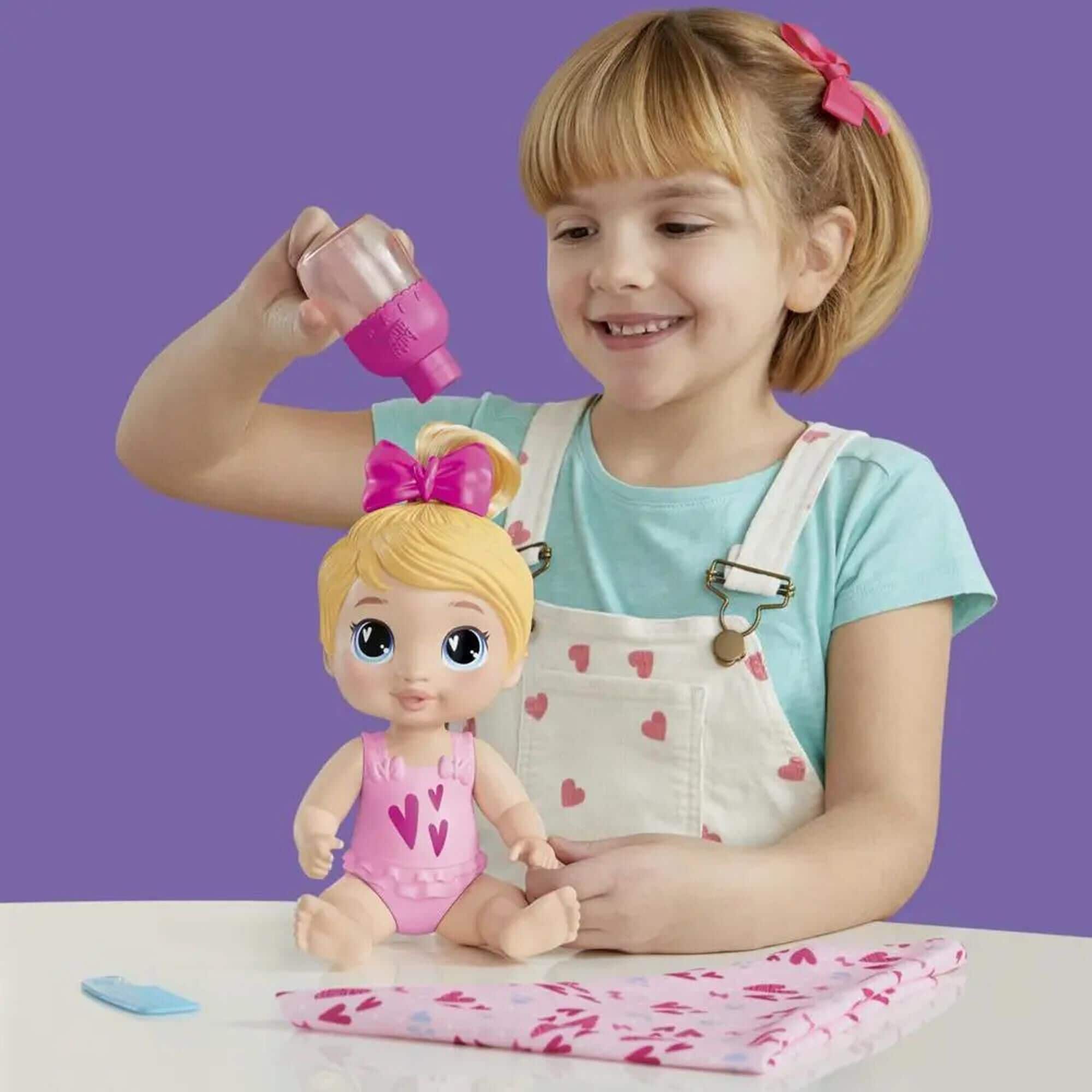 Acd Distribution Llc Baby Alive Shampoo Snuggle Harper Hugs Blonde Hair Water Baby Doll NFM