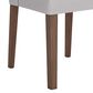 Ashley Lyncott Dining Chair with Gray Cushion in Medium Brown, , large