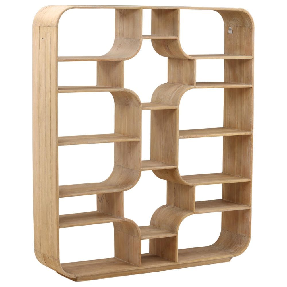 Blue Sun Designs Gaetan Bookcase in Light Natural, , large