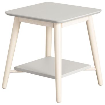 Mayberry Hill Strawn Accent Table in White and Gray, , large