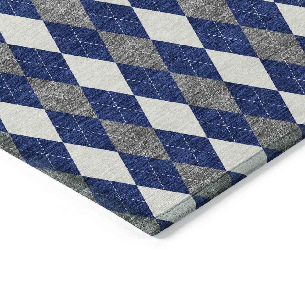 Dalyn Rug Company Wonderland WN20 3&#39; x 5&#39; Navy Indoor/Outdoor Area Rug, , large