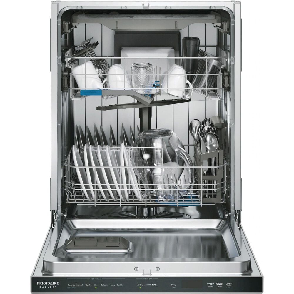 Frigidaire Gallery 24&quot; Built-In Pocket Handle Dishwasher with CleanBoost in Stainless Steel, , large