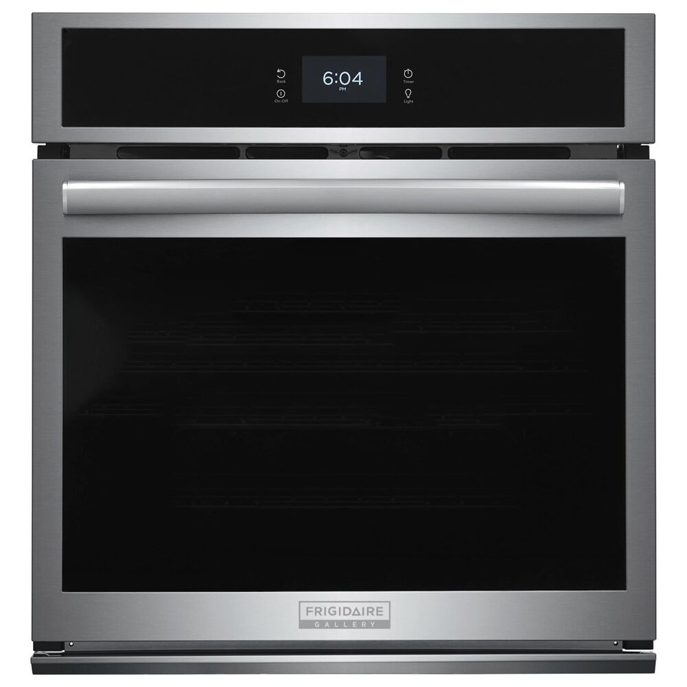 Frigidaire Gallery 2-Piece Kitchen Package with Stainless Steel 27&quot; Built-In Convection Single Electric Wall Oven and Black 36&quot; Induction Cooktop, , large