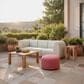 Zuo Modern Christy Outdoor Corner Chair in Beige, , large
