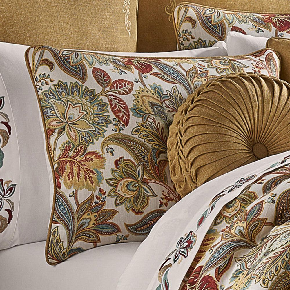 J. Queen New York August 4-Piece King Comforter Set in Multicolor, , large