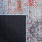 Safavieh Serapi SEP582M 2" x 9" Blue and Rust Runner, , large