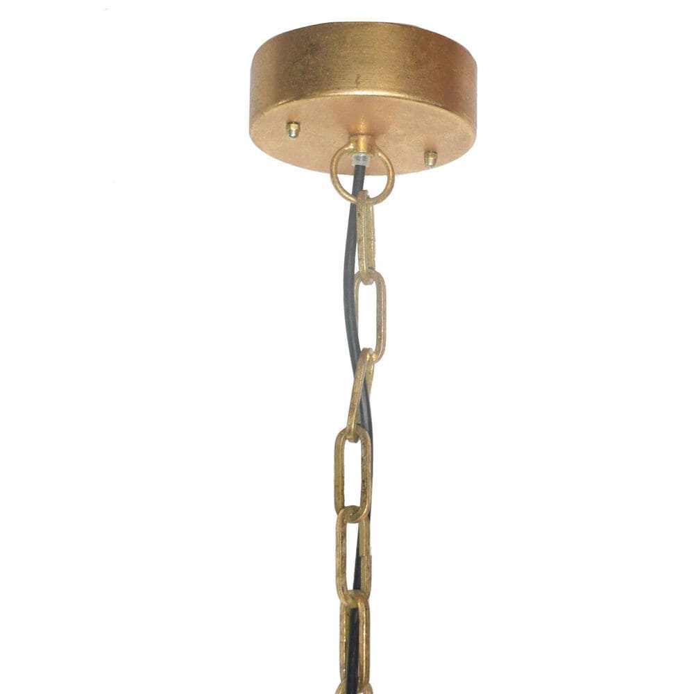 Creative Coop Stella 3-Light Pendant in Brushed Gold, , large