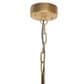 Creative Coop Stella 3-Light Pendant in Brushed Gold, , large