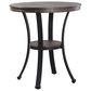 Linden Boulevard Franklin 3-Piece Pub Table Set in Dark Brown, , large