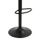 Lumisource Dakota Adjustable Swivel Barstool in Brown/Black (Set of 2), , large
