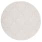 Safavieh Bermuda 5" Round Cream and Beige Indoor/Outdoor Area Performance Rug, , large