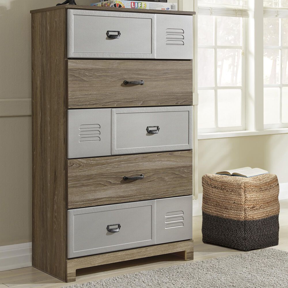 Ashley Sweed Valley Pouf in Natural and Black, , large
