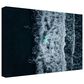 Timberlake Takane Sakai "Wipeout" 22" x 32" Canvas Art in Black/Blue/White, , large