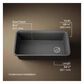Kohler Cairn 33.5" Single Bowl Sink in Matte Graphite, , large