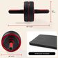 Sunny Health & Fitness Ab Roller Wheel in Black and Red, , large