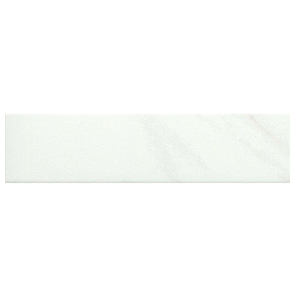 Emser Amala White 3&quot; x 12&quot; Glazed Porcelain Subway Tile, , large