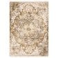 Oriental Weavers Maharaja Terrell 661C 6"7" x 9"6" Gold and Ivory Area Rug, , large