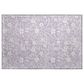 Dalyn Rug Company Soft Essentials Floral Lavender 2"6" x 3"10" Indoor/Outdoor Area Rug, , large