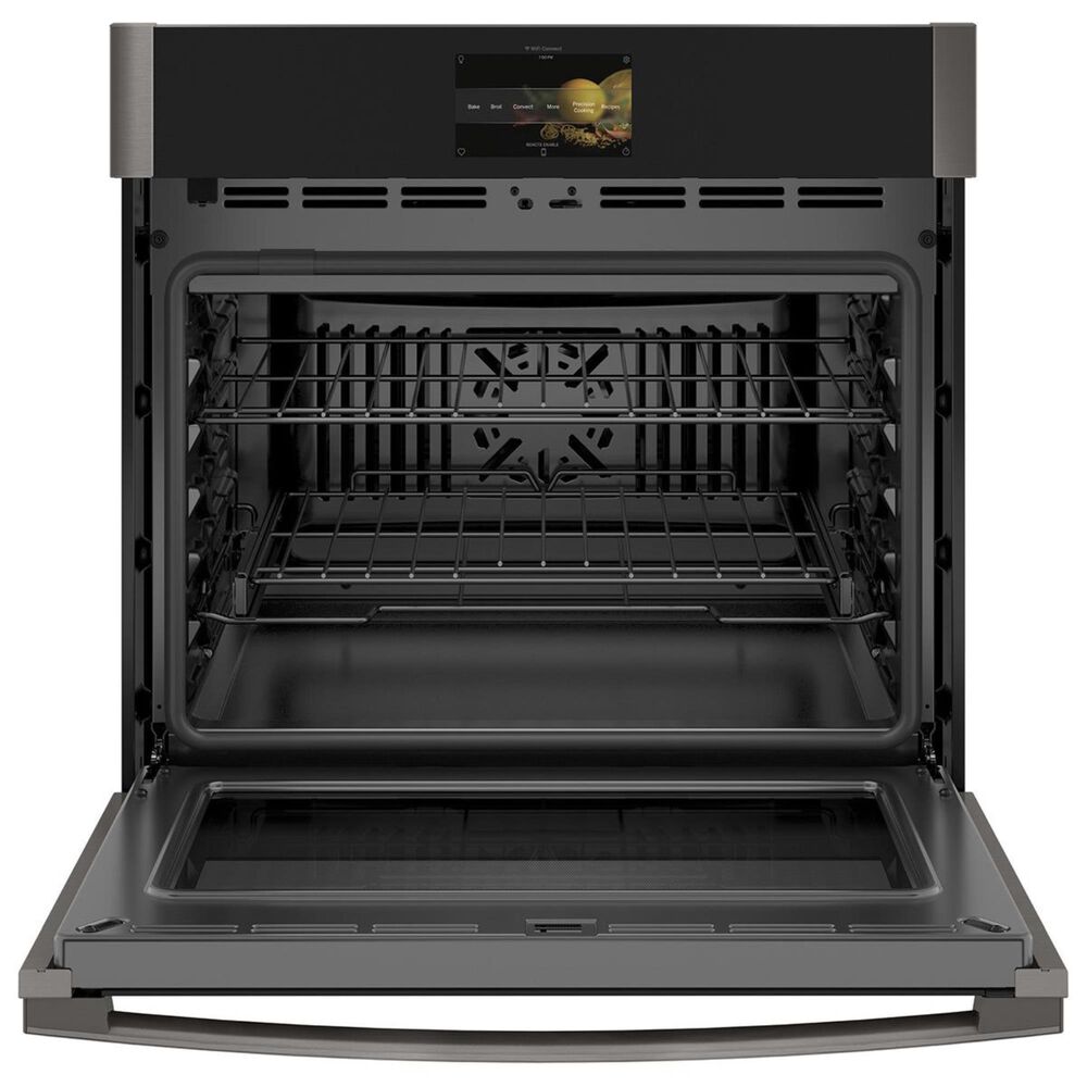 GE Profile Single Wall Oven 30" with Convection in Black Stainless Steel, , large