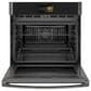 GE Profile Single Wall Oven 30" with Convection in Black Stainless Steel, , large