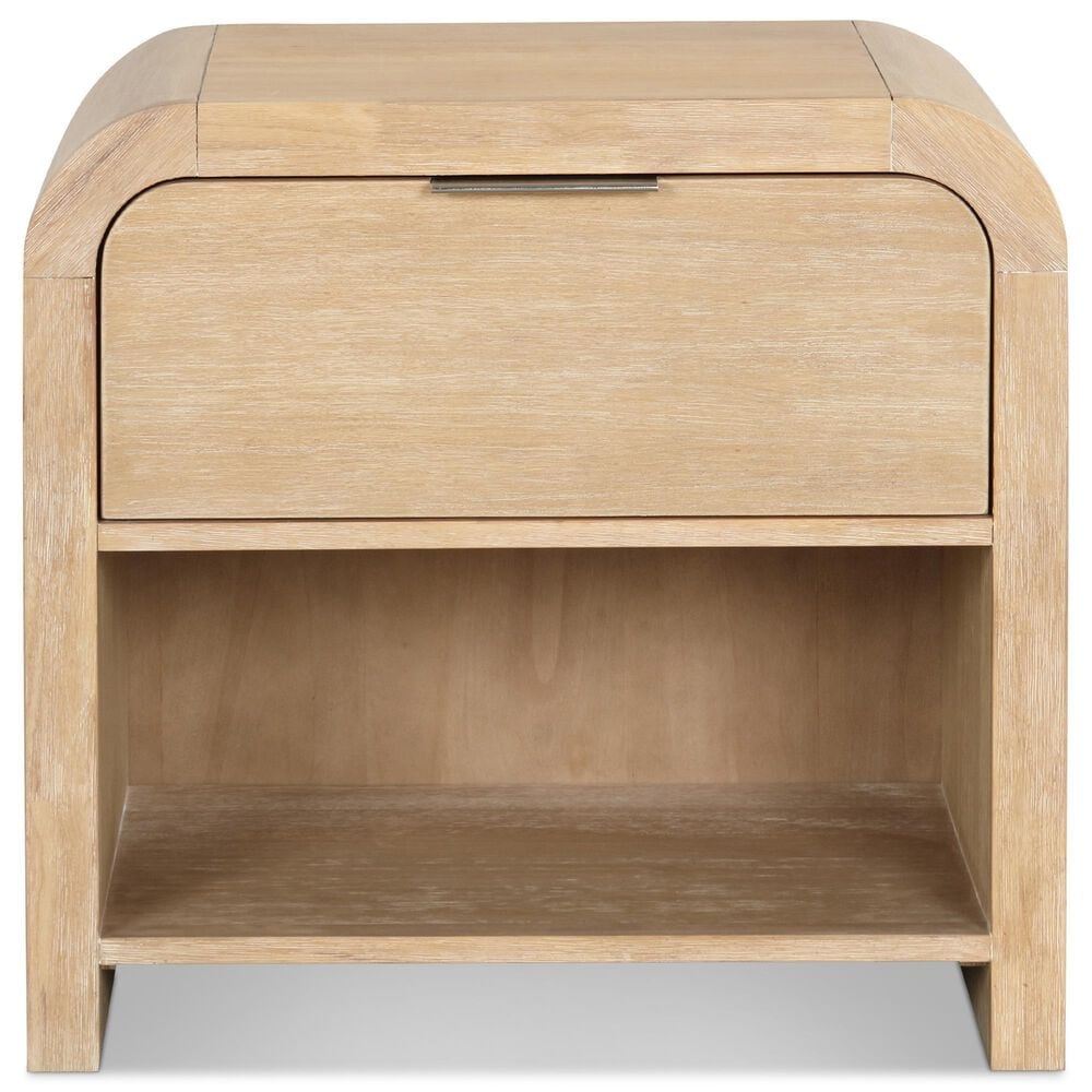Furniture of America Hayes 1-Drawer Nightstand in Natural, , large