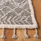 Safavieh Casablanca CSB478F 4" x 6" Grey and Ivory Area Rug, , large