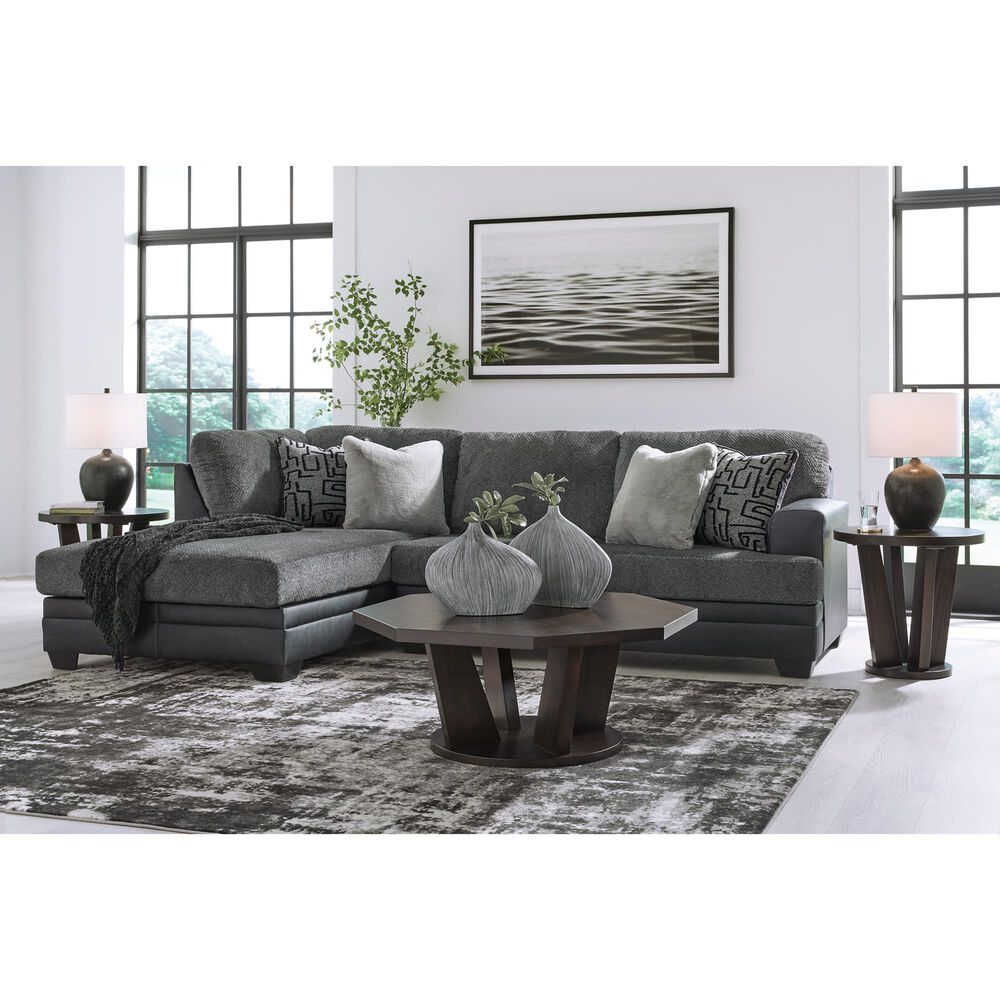 Ashley 2-Piece Sectional in Brixley Pier Graphite, , large
